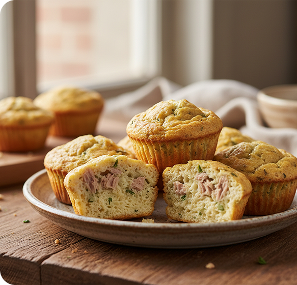 MUFFINS DE ATÚN